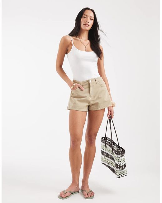 ASOS Natural A Line Shorts