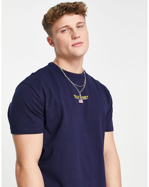 Polo Ralph Lauren Cotton Sports Capsule Central Logo T-shirt Classic