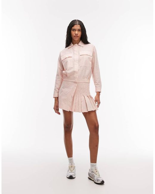 Lacoste Gestreept Jack in het Pink