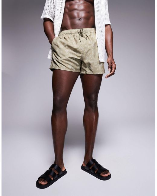 Short ASOS pour homme en coloris Green