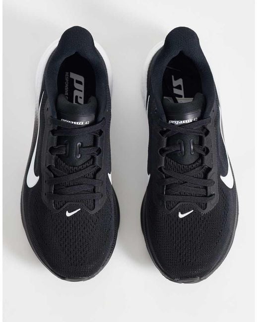 Nike Black Air Zoom Pegasus 42 Trainers