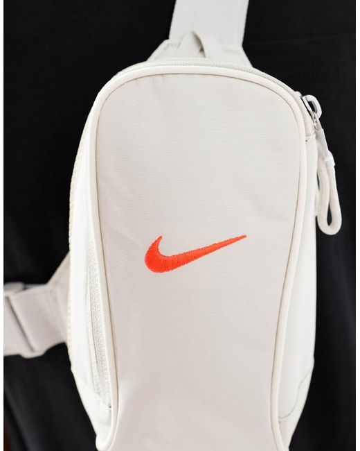 Borsa A Tracolla Grigia di Nike in Black da Uomo