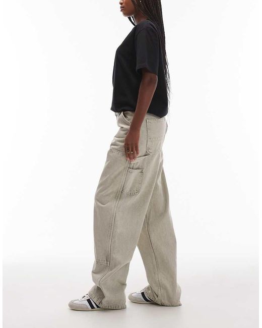 Carhartt Gray Brandon Double Knee Loose Fit Jeans