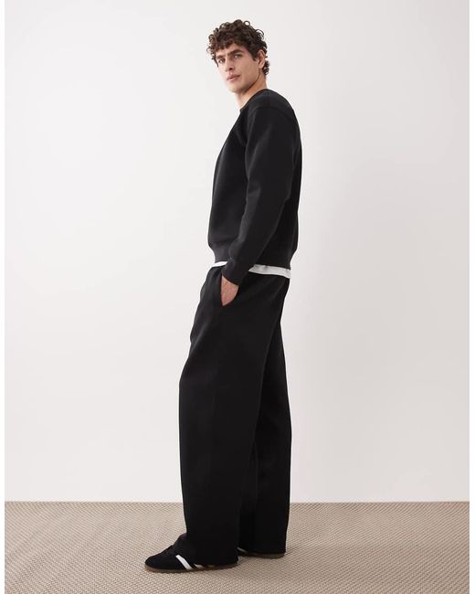 ARKET Black Mix And Match Straight Leg jogger for men