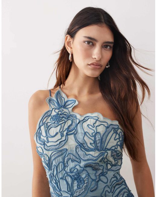 ARRANGE Blue – maxikleid