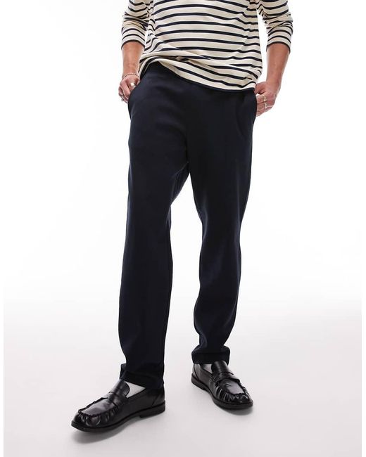 Joggers Con Cinturilla Elástica De Mango de hombre de color White
