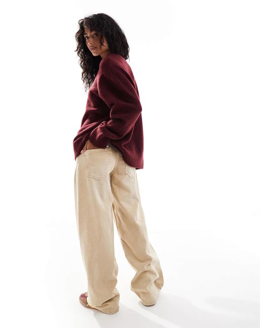 Stradivarius Red – pullover