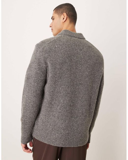 Calvin Klein – strickpullover in Gray für Herren