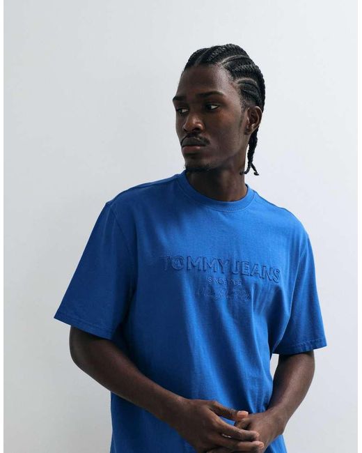 Tommy Hilfiger Blue 90s New Classic T-shirt for men