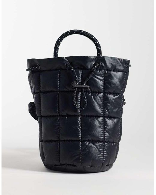 Nike Blue Padded Small Tote Bag for men
