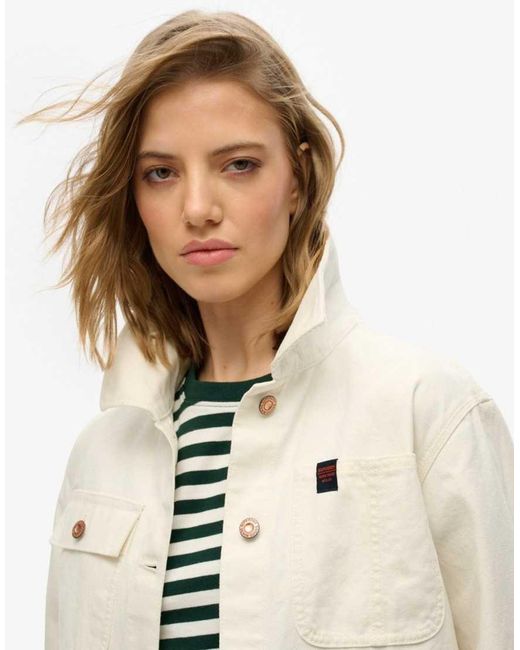 Superdry Blue Chore Jacket