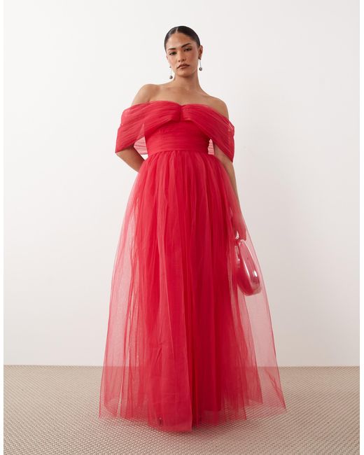 lace and beads red tulle dress & Off Shoulder Maxi in A versatile and beautiful sale: Boxing Day sale 2023 Dressing Table : Modern Size:2/M
