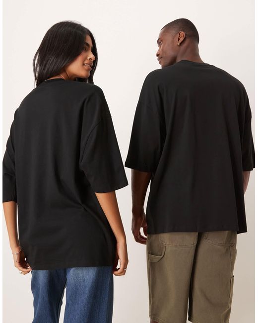 ASOS Black – unisex-oversize-t-shirt