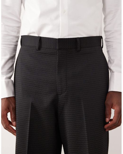 Pantalon ASOS pour homme en coloris Black
