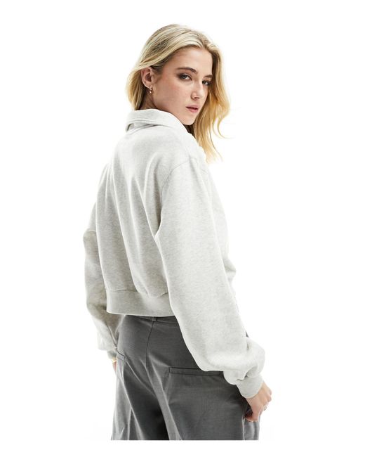 Half zip top sweatshirt hollister
