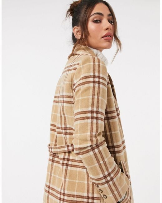 other stories check coat