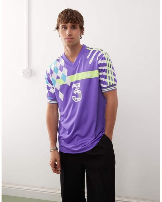 Adidas Originals Purple Nu Wave 90S Jersey for men