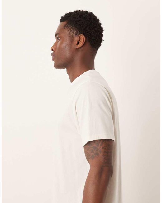 ASOS White Essentials Regular Fit T-shirt for men