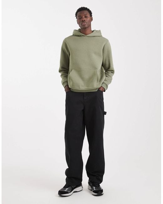ASOS Green Essentials Hoodie for men