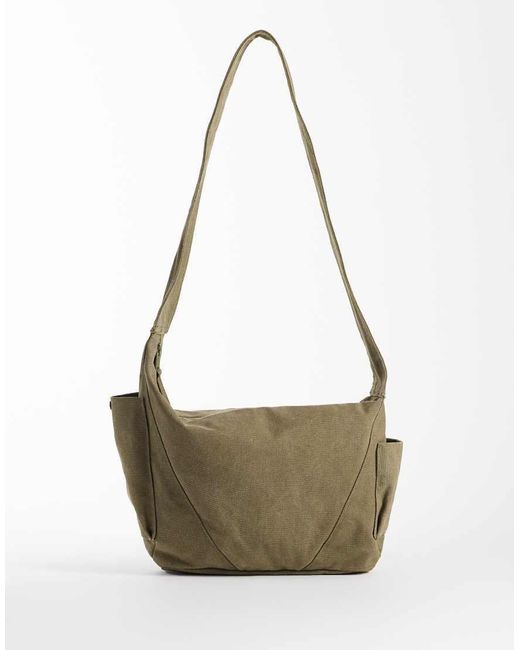 Borsa A Tracolla di ASOS in Gray da Uomo