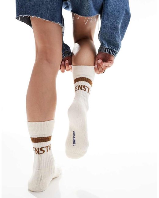 Birkenstock Natural Tennis Cotton Unisex Socks