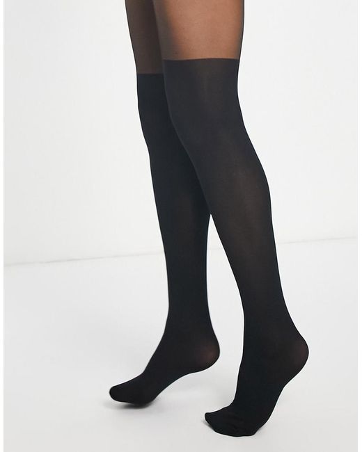 Vero Moda Black Stocking Illusion Tights
