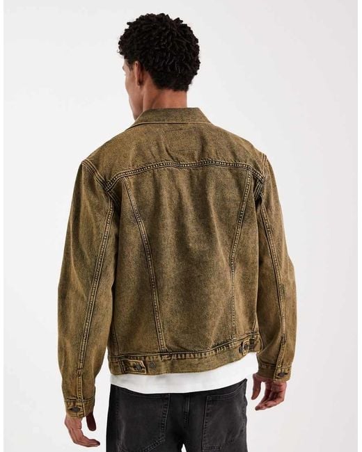 Levi's Green The Denim Trucker Jacket for men