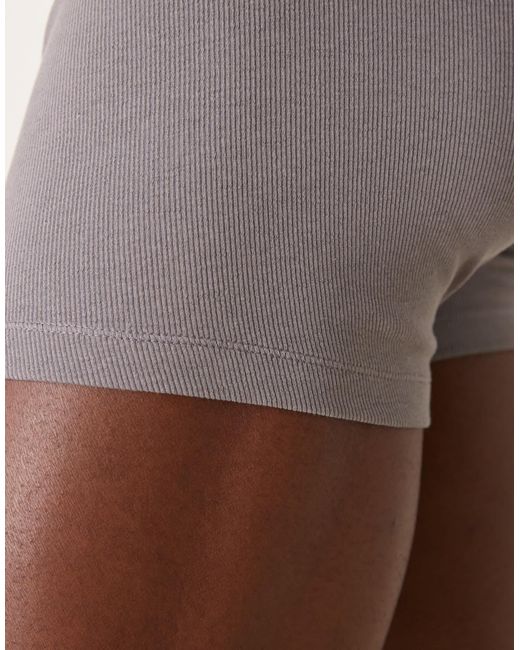 ASOS Brown Capsule Collection 2 Pack Trunks for men