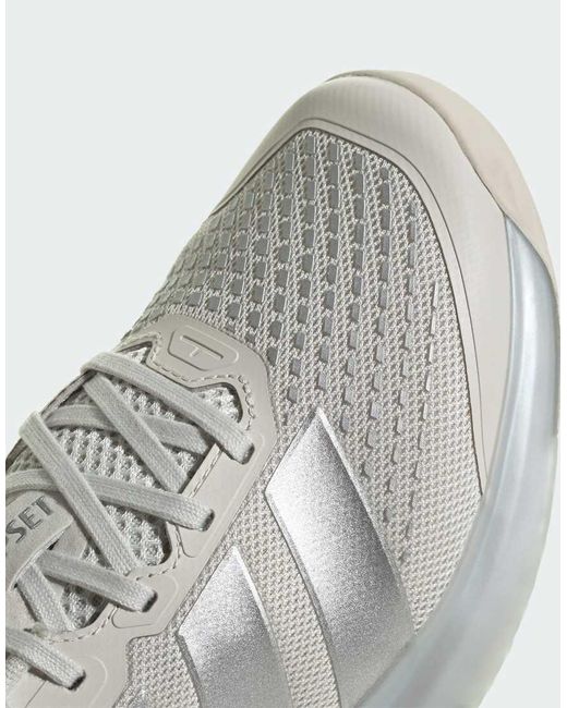 Adidas Originals White Dropset 4 Training Trainers