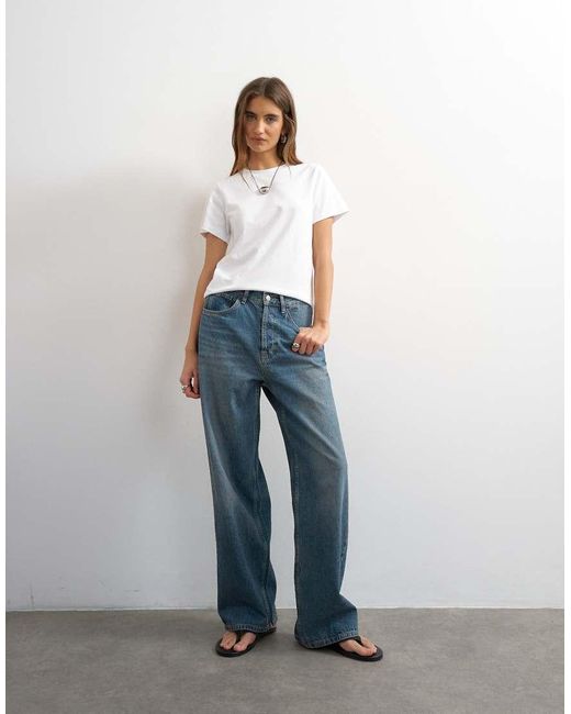 TOPSHOP White Classic Tee