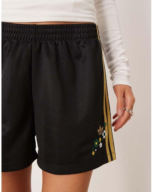 Adidas Originals White X Liberty London Firebird Floral Shorts