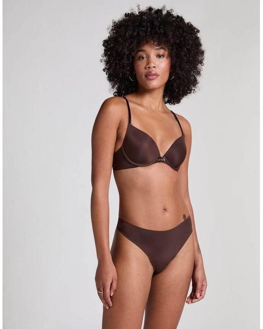 Hunkemöller Black Plunge Padded Underwired Bra