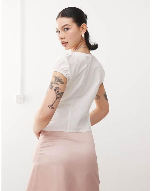 Motel Natural Ilias Corset Top