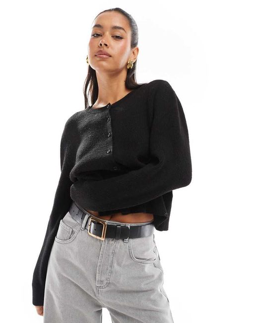 Stradivarius Black Cardigan