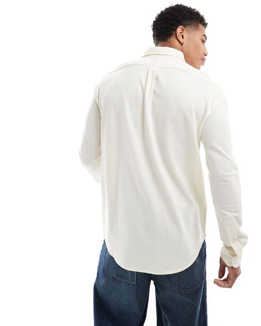 Polo Ralph Lauren – pikee-hemd in White für Herren