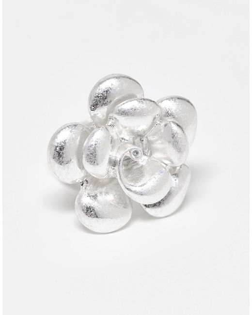 ASOS White Asos design curve – markanter ring