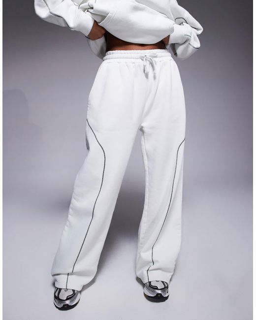 Good For Nothing Blue Co-ord Seam Detail joggers