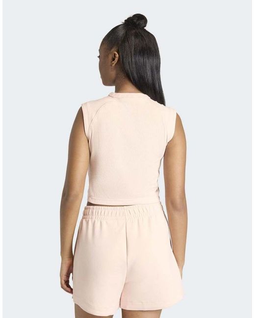 Adidas Originals Natural All Szn Rib Tank Top
