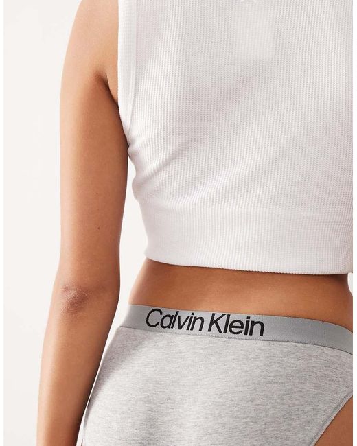 Calvin Klein White Extra Soft Cotton Bikini Brief