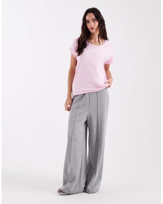 Top ras ONLY en coloris Pink