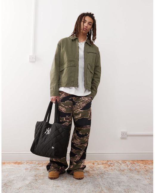 Timberland – strafford – jacke aus canvas in Green für Herren