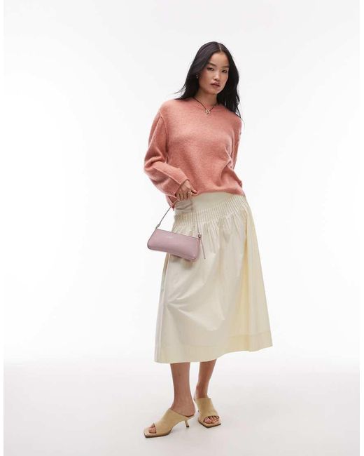 & Other Stories Pluizige Gebreide Sweater Van Alpaca- En Wolmix in het Brown