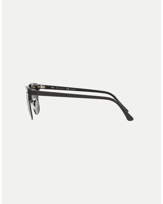 Ray-Ban Black Clubmaster Classic Square Polarised Sunglasses