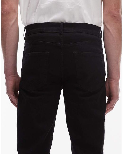 Topman Black Stretch Slim Jean for men