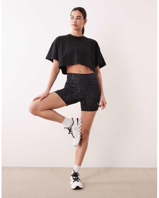 PUMA Black Tad Essentials 5" Shorts