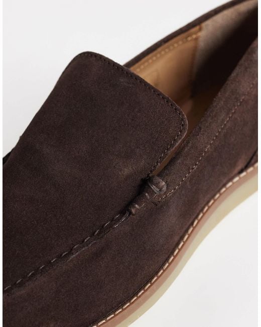 Schuh White Risk Loafers for men