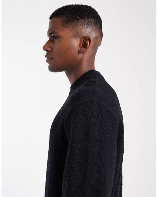 Jack & Jones Blue Boucle Jumper for men