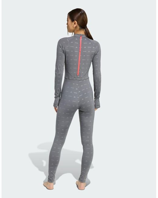 Adidas Originals White Adidas X Moon Boot Bodysuit