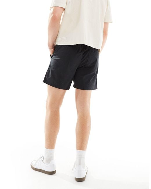 Cotton On Cotton on – schlichte shorts in Black für Herren