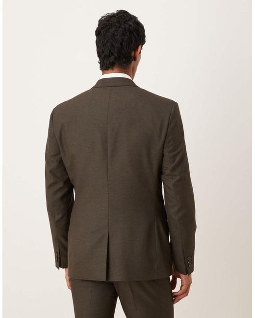 ASOS Green Slim Suit Jacket for men